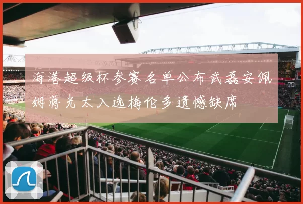 海港超级杯参赛名单公布武磊安佩姆蒋光太入选梅伦多遗憾缺席